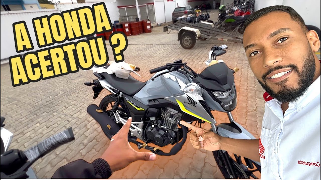 CHEGOU NOVA TITAN160 2026 DUREPOX EM DETALHES NA HONDA 