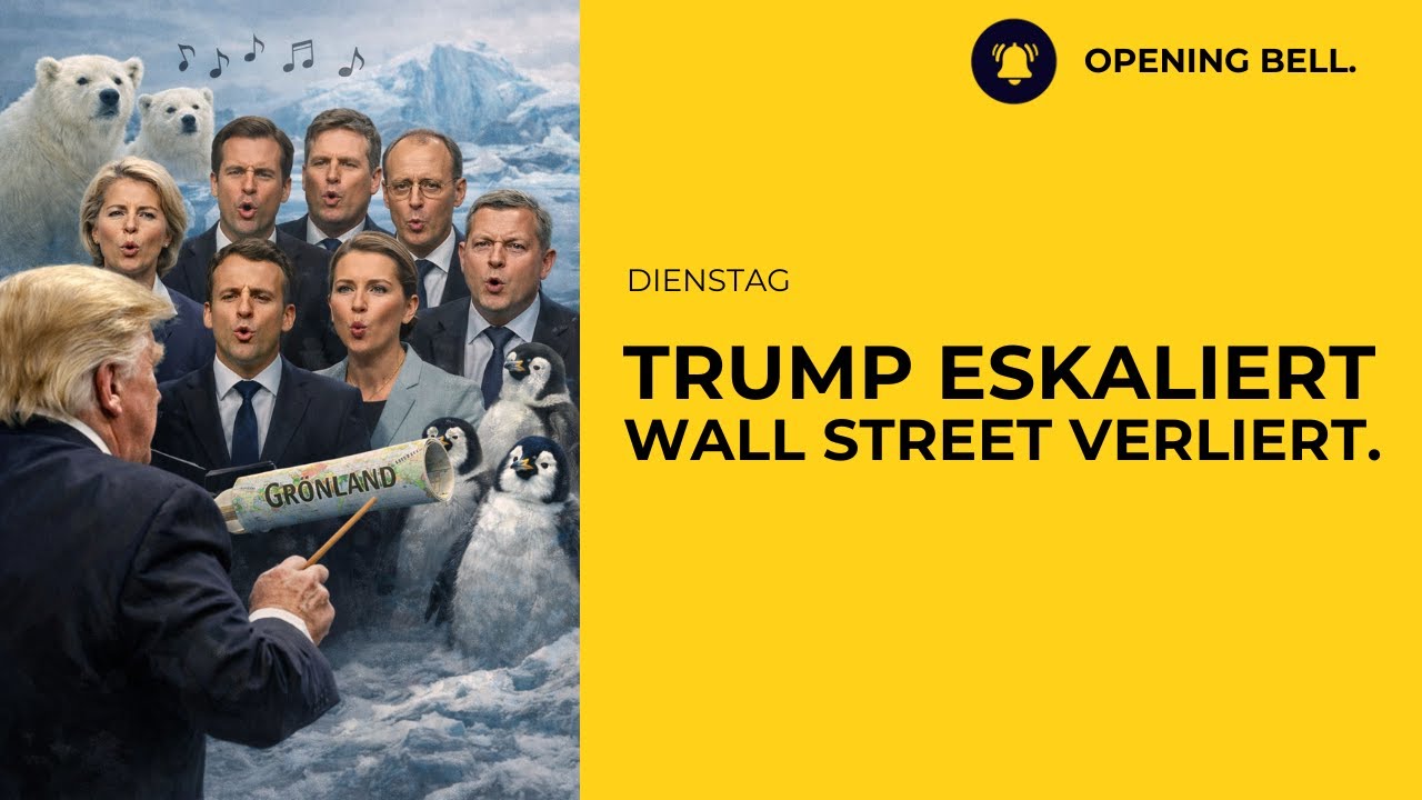 Trump bestimmt Schlagzeilen | Aktienmarkt rauscht ab  | Gold - Silber Rally hält an