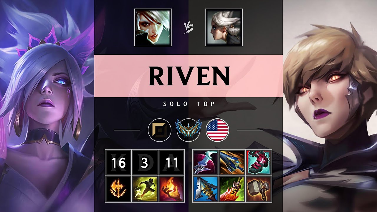 Riven Top vs Camille - NA Challenger Patch 25.13