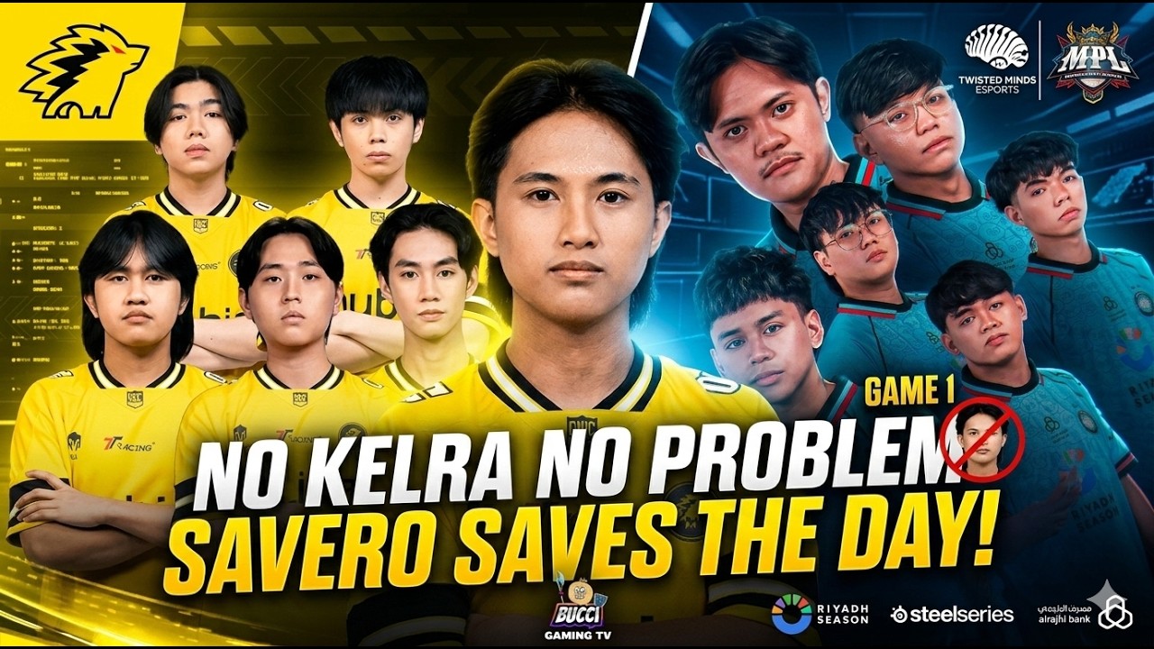 NO KELRA NO PROBLEM! ONIC PH VS TWISTED MINDS | GAME 1