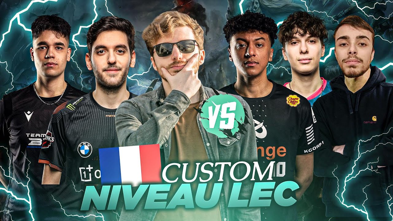 GAME CUSTOM DE HAUT NIVEAU ! (ft. Nisqy, Vetheo, Sheo et Gaethan)