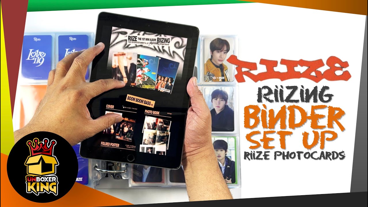 RIIZE || RIIZING COMEBACK SET UP || PHOTOCARD BINDER UPDATES NO. 31