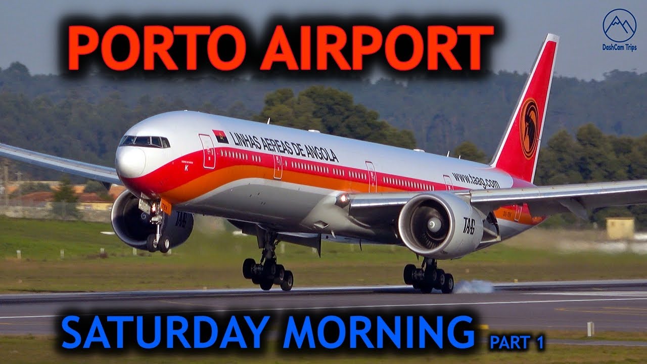 4K | PLANE SPOTTING | PORTO -PORTUGAL | OPO - LPPR  |  PART 1
