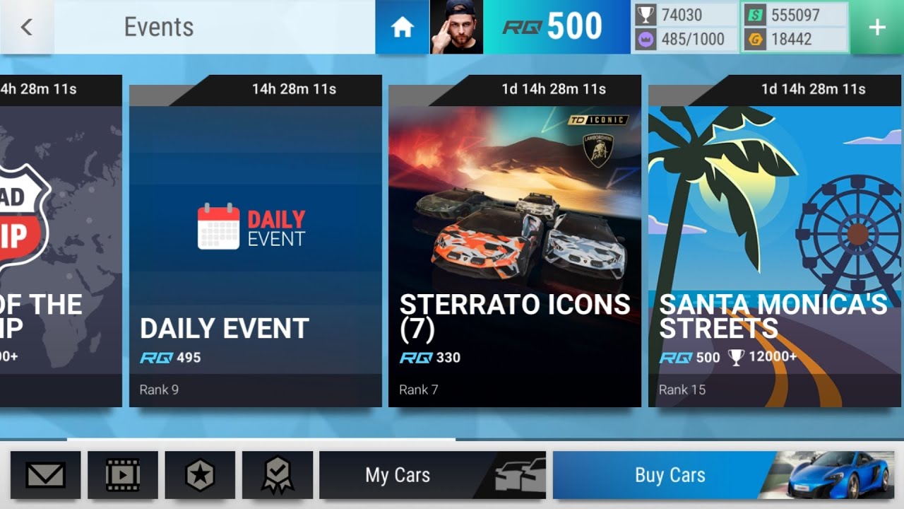 Top Drives Events: Parallel Pursuit Rewards!!