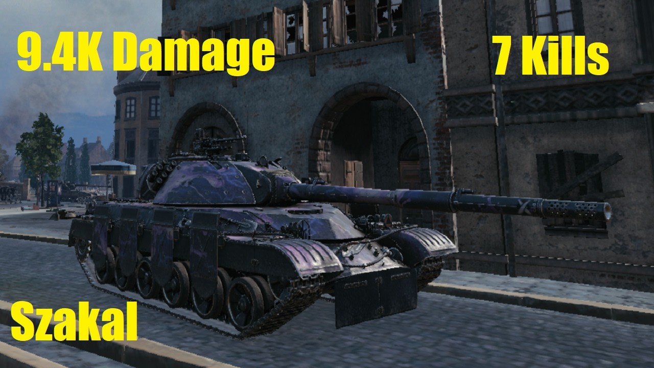 WoT Szakal - 7 Kills 9.4K DMG (Fisherman´s Bay)