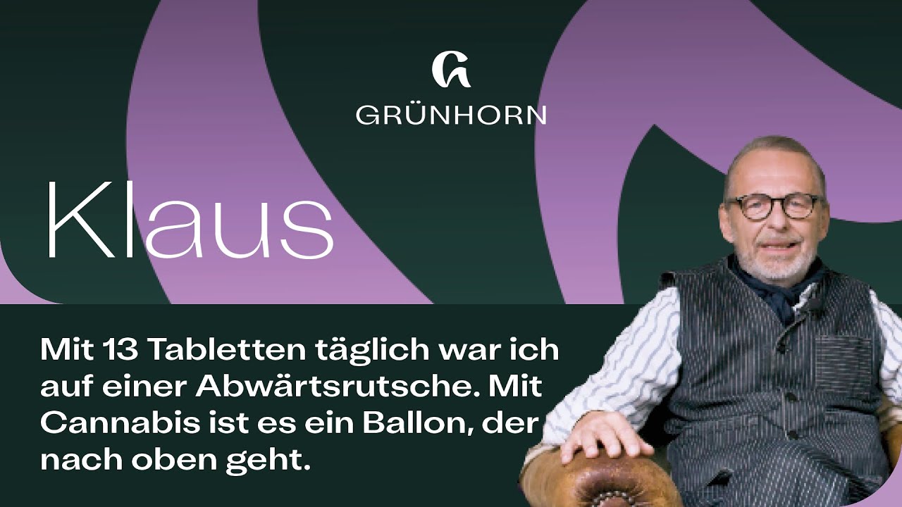 Cannabis statt 13 Tabletten: Klaus’ Weg zurück ins Leben – „Meine Stimme. Meine Therapie.“