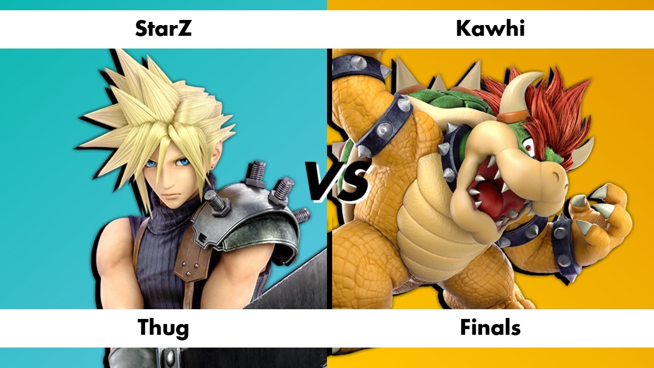 StarZ (Cloud) vs Kawhi (Bowser) - ROK Esports Smash Ultimate #114 Thug Finals