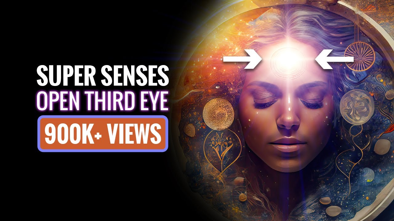 Super Senses | Activate Brain to 100% Potential ✔ Third Eye Opening Binaural Beats Music  | #GV930