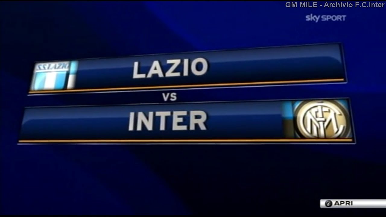 2011-12 (38^ - 13-05-2012) Lazio-INTER 3-1 [Milito(R),Kozak,Candreva,S.Mauri] HLTS Sky