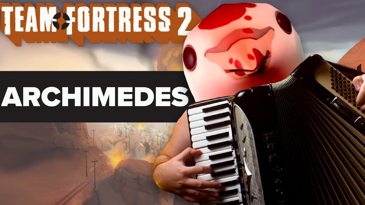 Team Fortress 2 Archimedes accordion cover