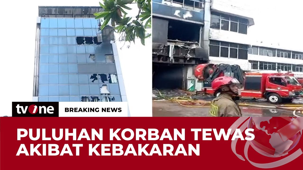 Kebakaran Gedung Terra Drone Kemayoran, Puluhan Orang Meninggal Dunia | Breaking News tvOne