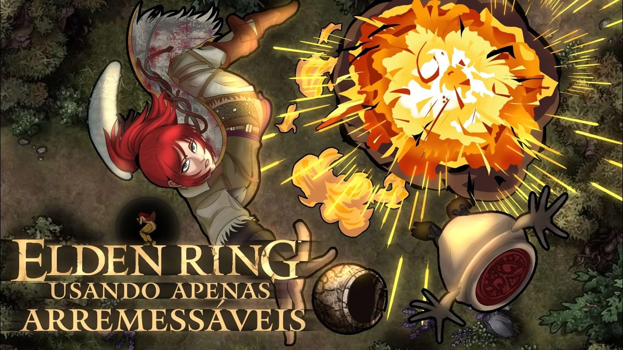 Elden Ring Usando Apenas Itens Arremessáveis