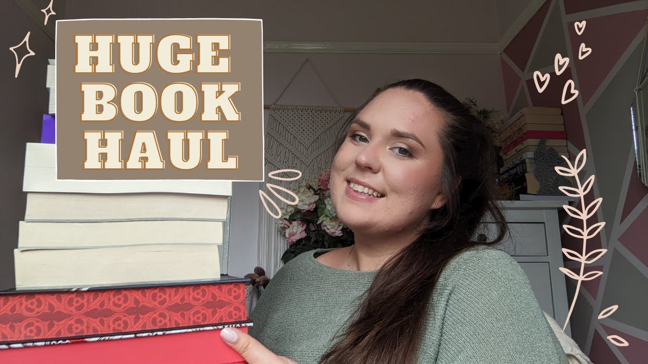 Huge Book Haul! | 40+ New Books to Check Out | Fantasy / Romance / Horror