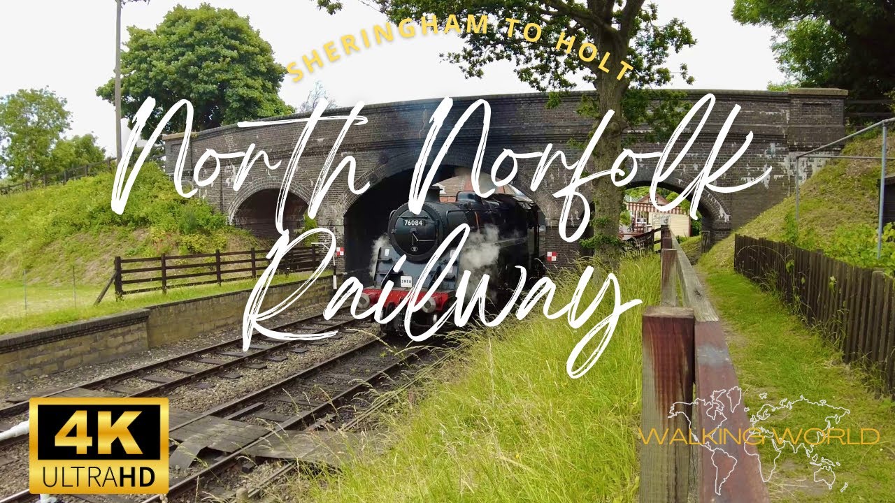 A Trip on the North Norfolk Steam Railway in 4k UHD 60FPS | September 2023