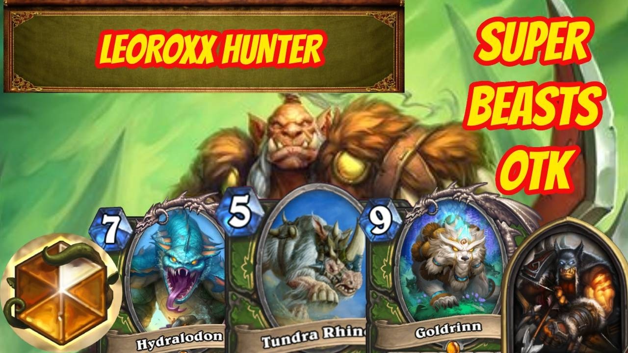 Охотник на Леороксе &mdash; ТРИ ЗВЕРЯ С РЫВКОМ, ОДИН УДАР! &mdash; Hearthstone Вольный режим