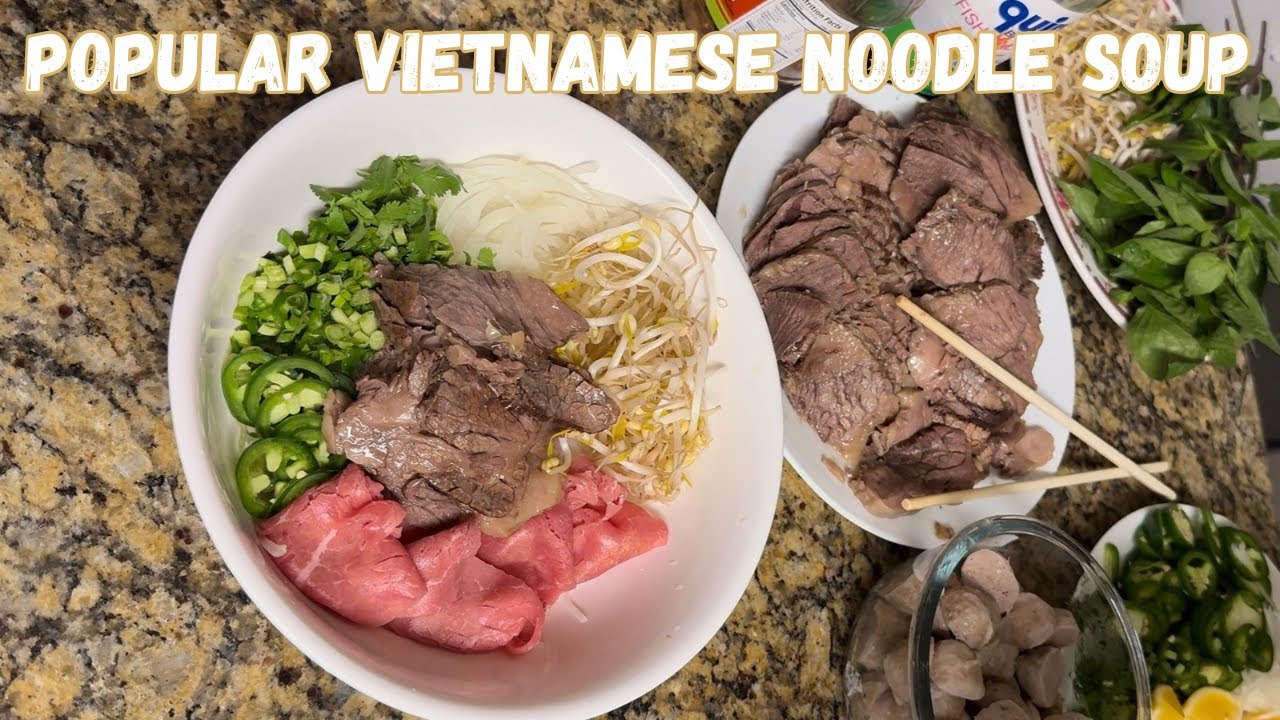 How to make a simple and delicious pho recipe!