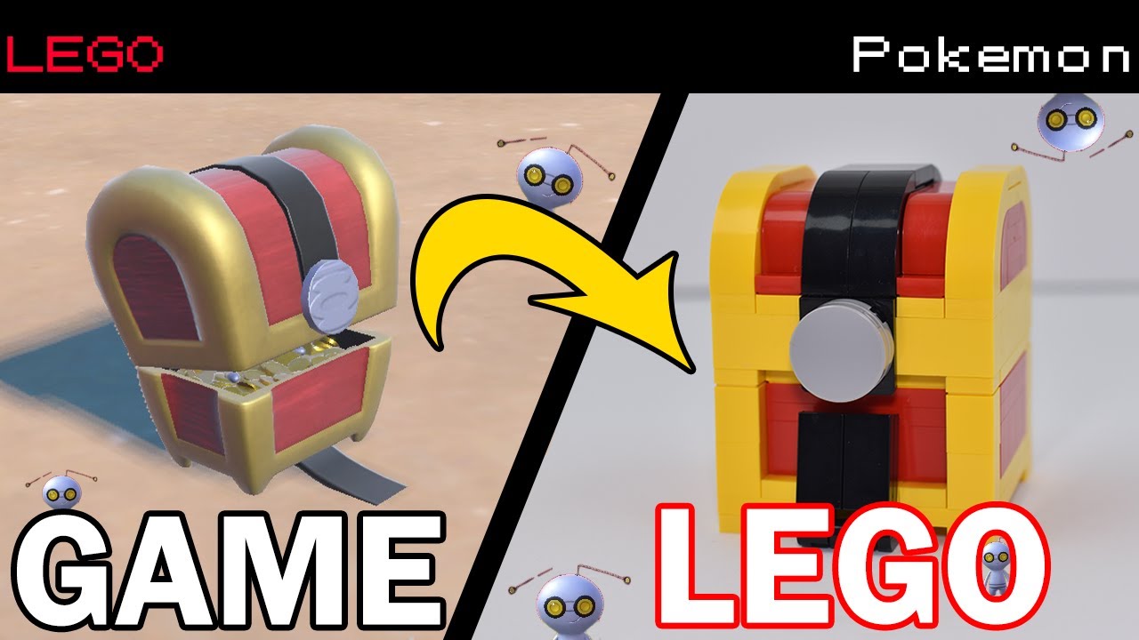 Building LEGO Pokemon Scarlet Gimmighoul! | LEGO Pokemon MOC