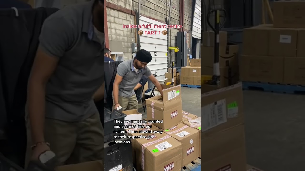 Part 1 of inside eShipper+: Inbounds 🚚 📦 #shipping #warehouse #ecommerce #smallbiz #logistics