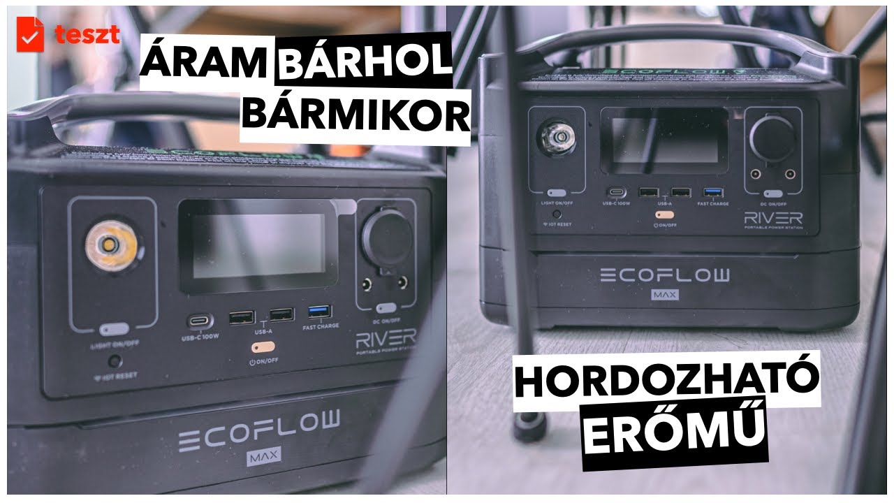 &Aacute;RAM B&Aacute;RHOL B&Aacute;RMIKOR ✖️ Ecoflow River Max #TESZT ✖️ SZ&Aacute;NT&Oacute; P&Eacute;TER