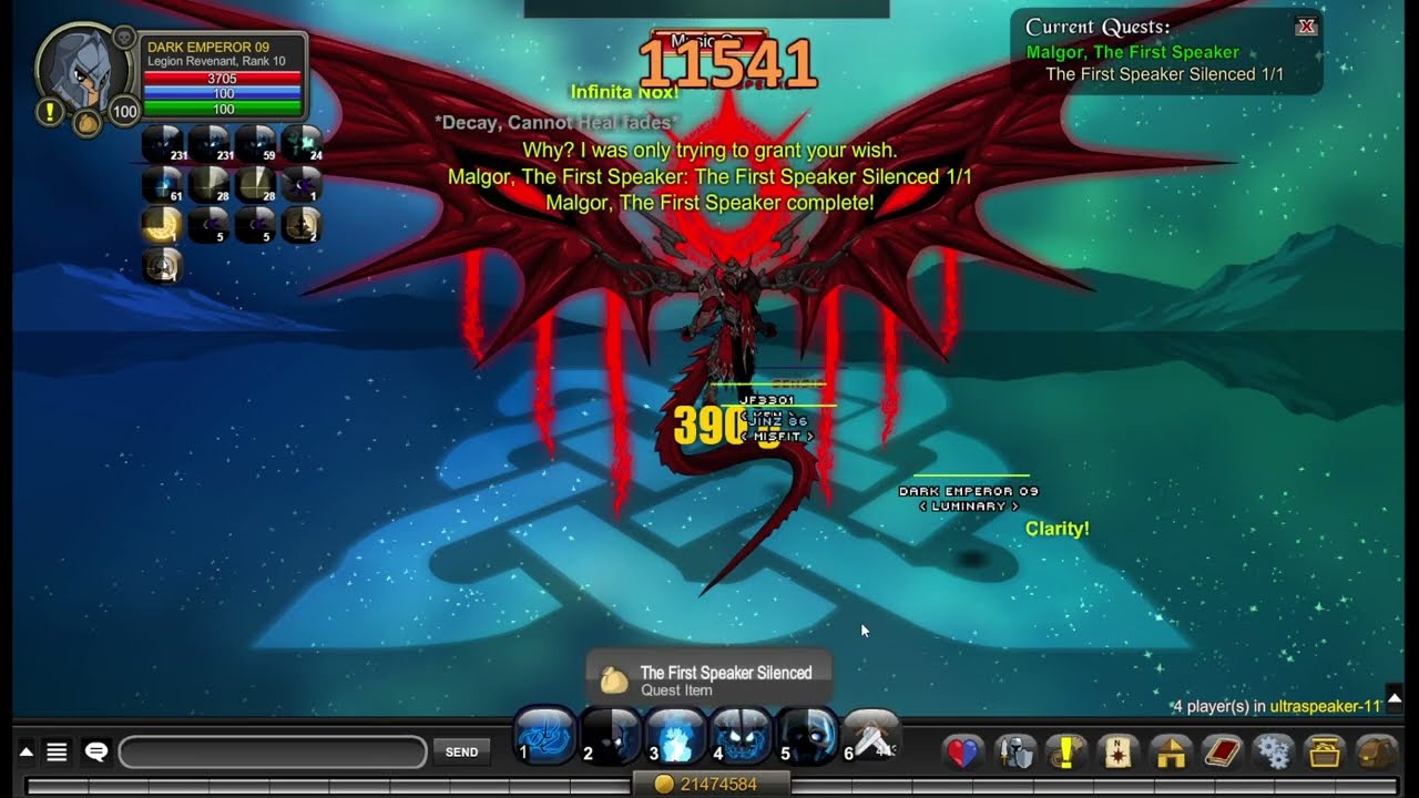 AQW: VDK, LR, LOO, AP /ultraspeaker