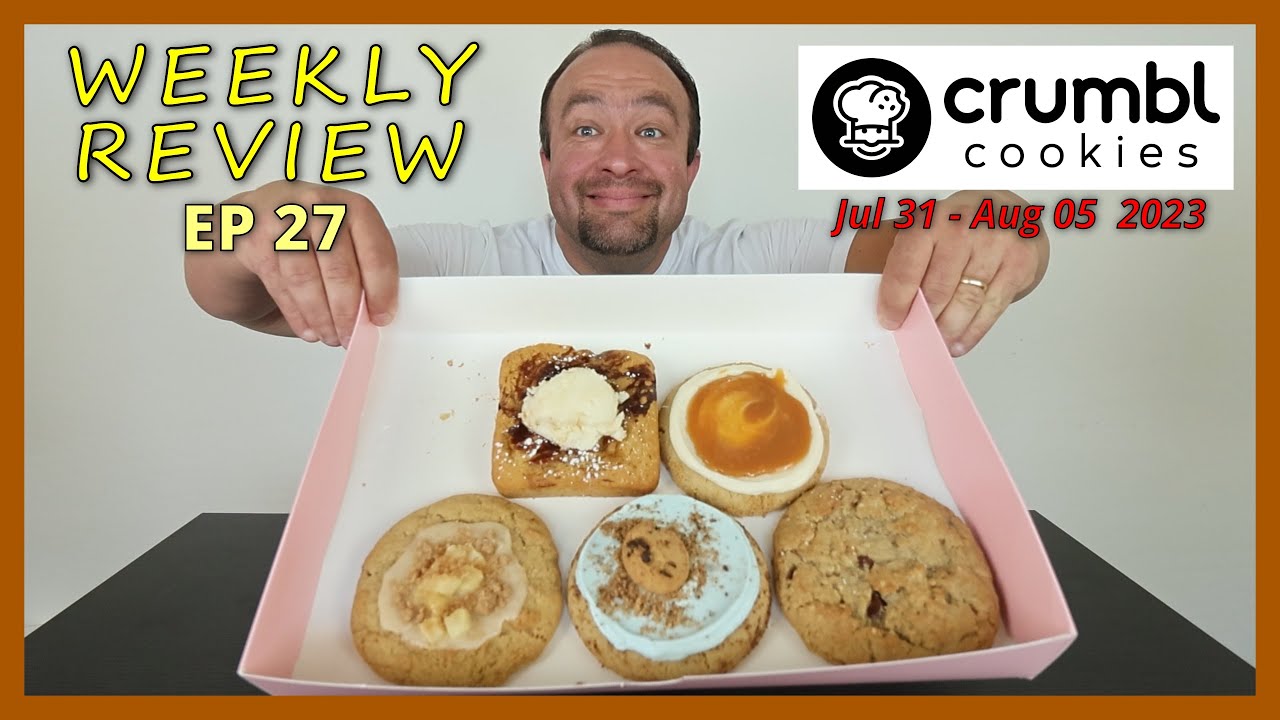 CRUMBL COOKIES WEEKLY REVIEW - EP 27