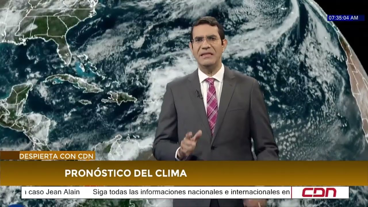 Sistema de baja presi&oacute;n y vaguada aumentan lluvias en RD