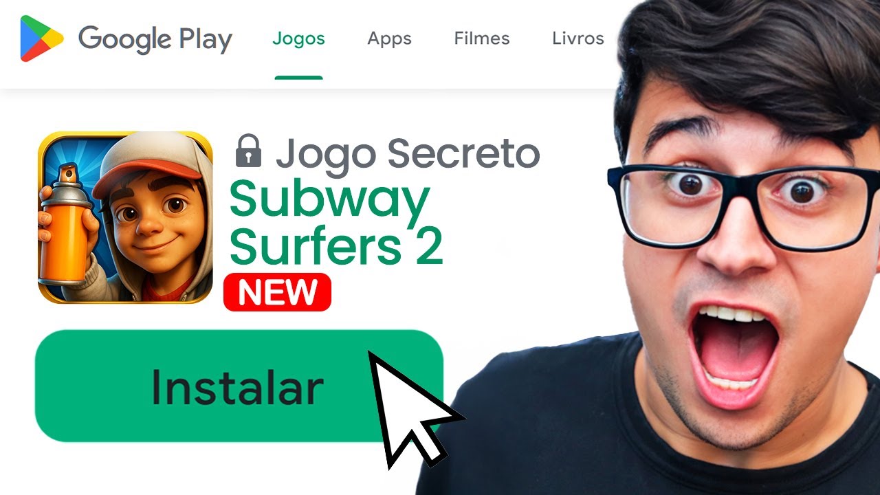 Eu ACHEI o SUBWAY SURFERS 2 na PLAY STORE