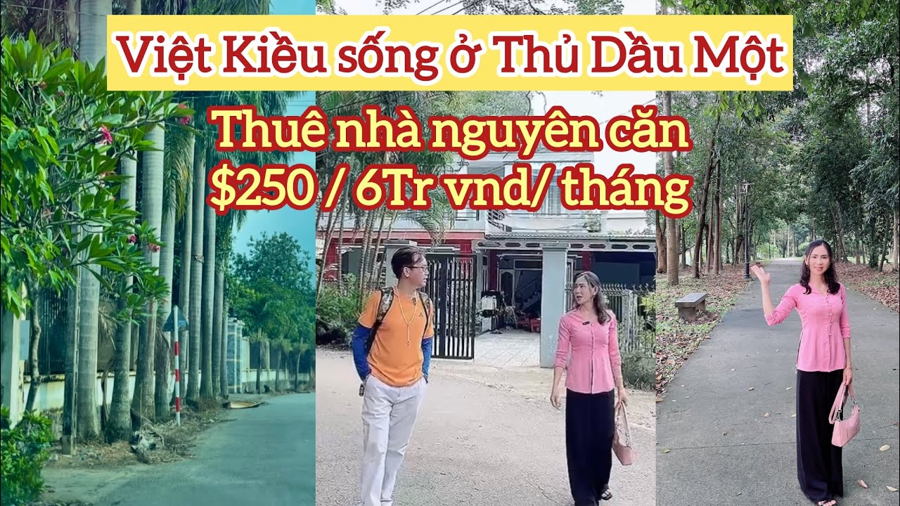 Việt Kiều Sống Ở Thủ Dầu Một: Thuê Nhà Nguyên Căn, Chung Cư 200 USD/5Tr VND/Tháng (Bình Dương Củ)