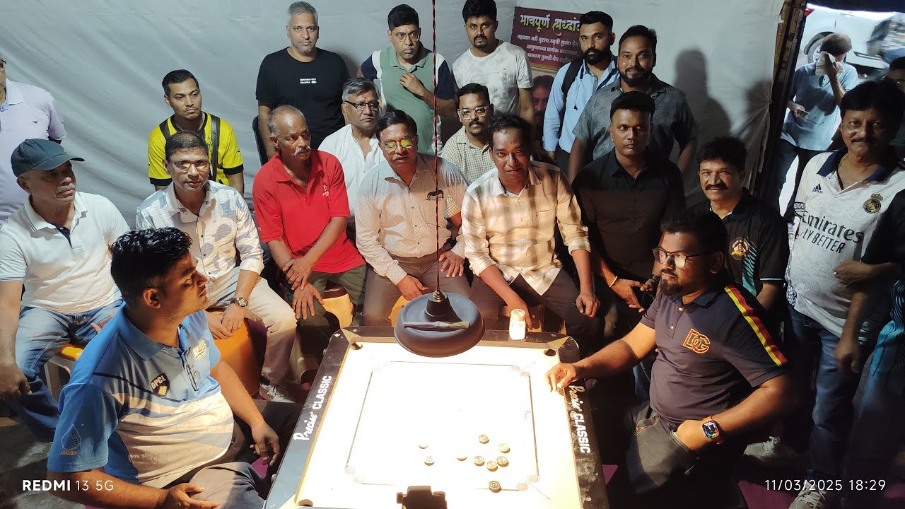 FINAL | PRASHANT MORE VS ZAID AHMED RAMAN CARROM CLUB TOURNAMENT 2025