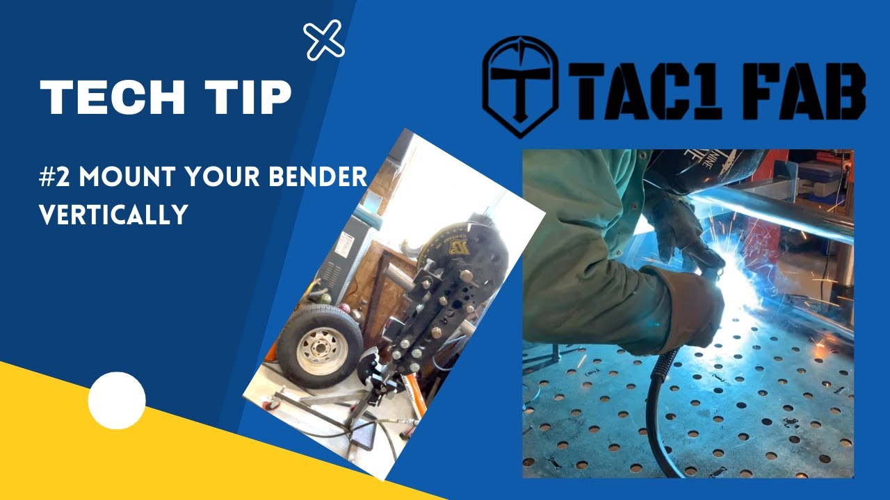 Tech Tip #2  Mount your Bender Vertically Here's Why