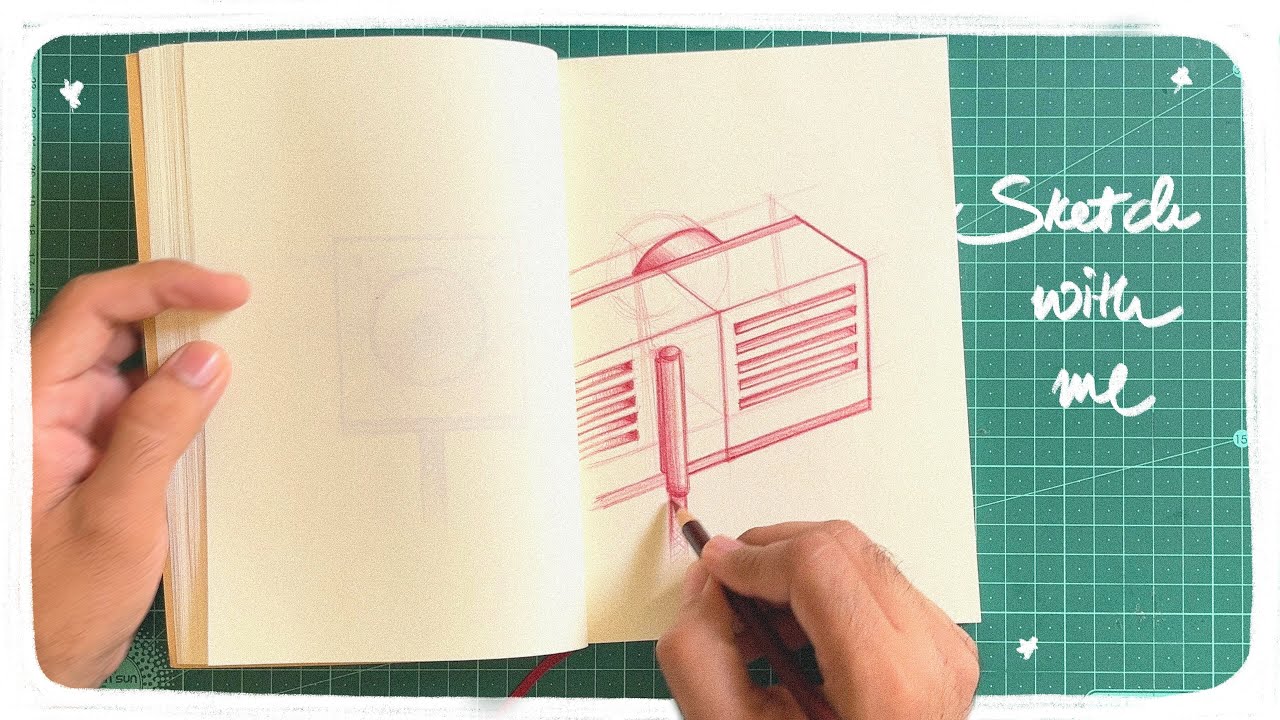 sketching opal camera | sketch with me  📸