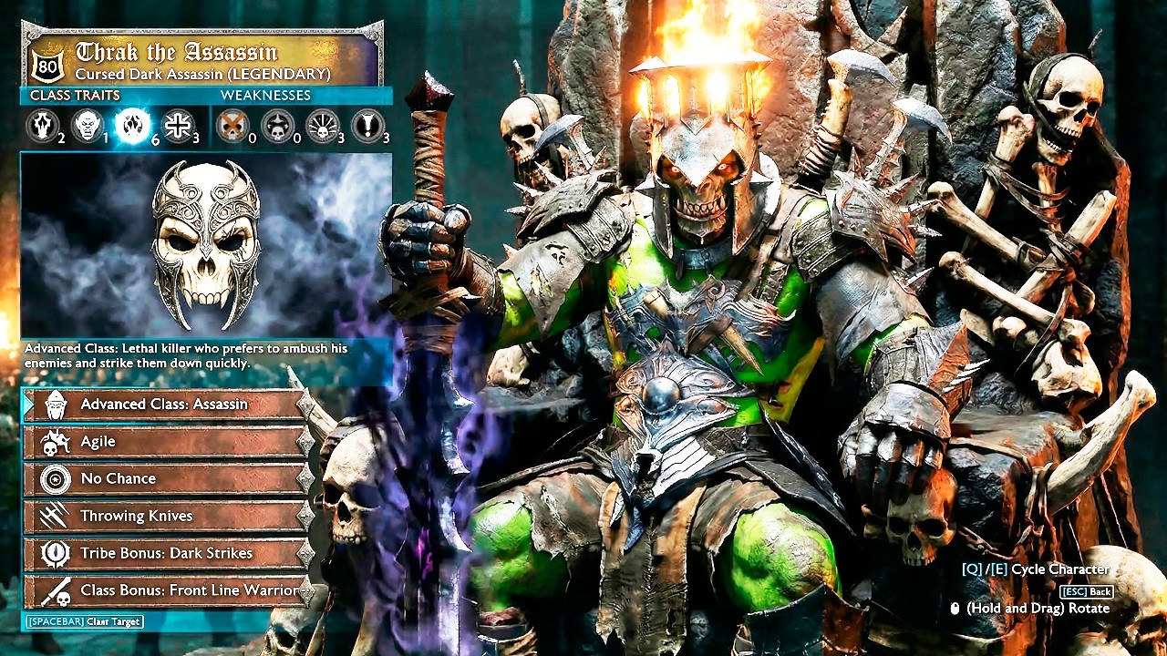 Встреча с ужасающим ПРОКЛЯТЫМ ТЕМНЫМ УБИЙЦЕЙ 😈 Shadow of War