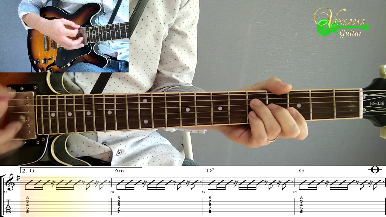 [미소를 띄우며 나를 보낸 그 모습처럼] 이은하 - 기타(연주, 악보, 기타 커버, Guitar Cover, 음악 듣기) : 빈사마 기타 나라
