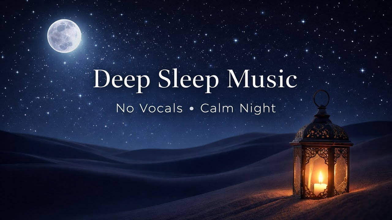 Deep Sleep Music • Calm Desert Night Instrumental | No Vocals for Relaxation & Meditation