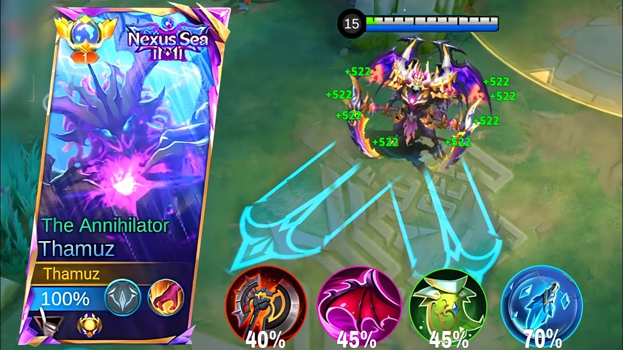 META THAMUZ NEW COOLDOWN BUILD LIFESTEAL AND HACK DAMAGE IS TOTALLY BROKEN!|THAMUZ BEST BUILD 2026