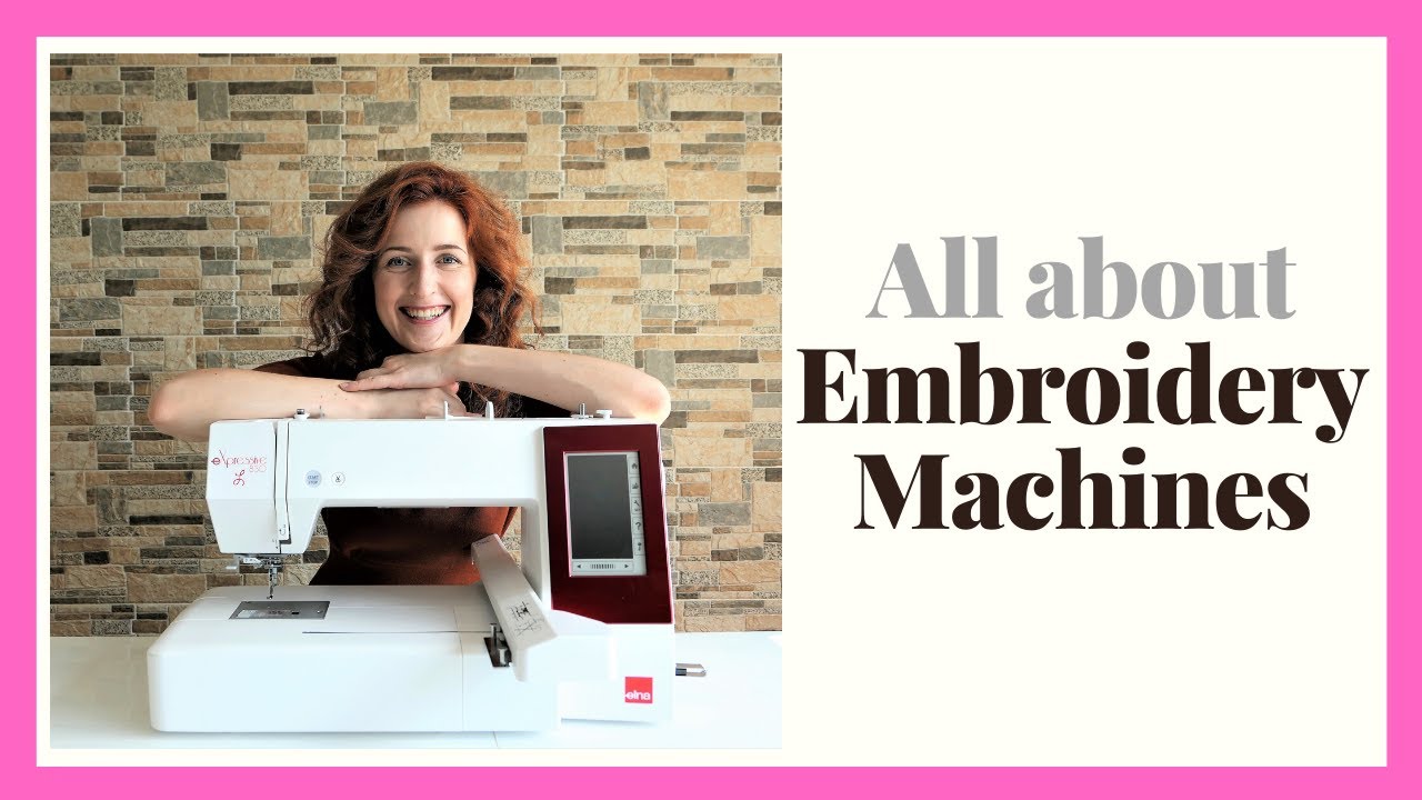 Embroidery Machine Guide (Part 1/3) + Elna eXpressive 830L review