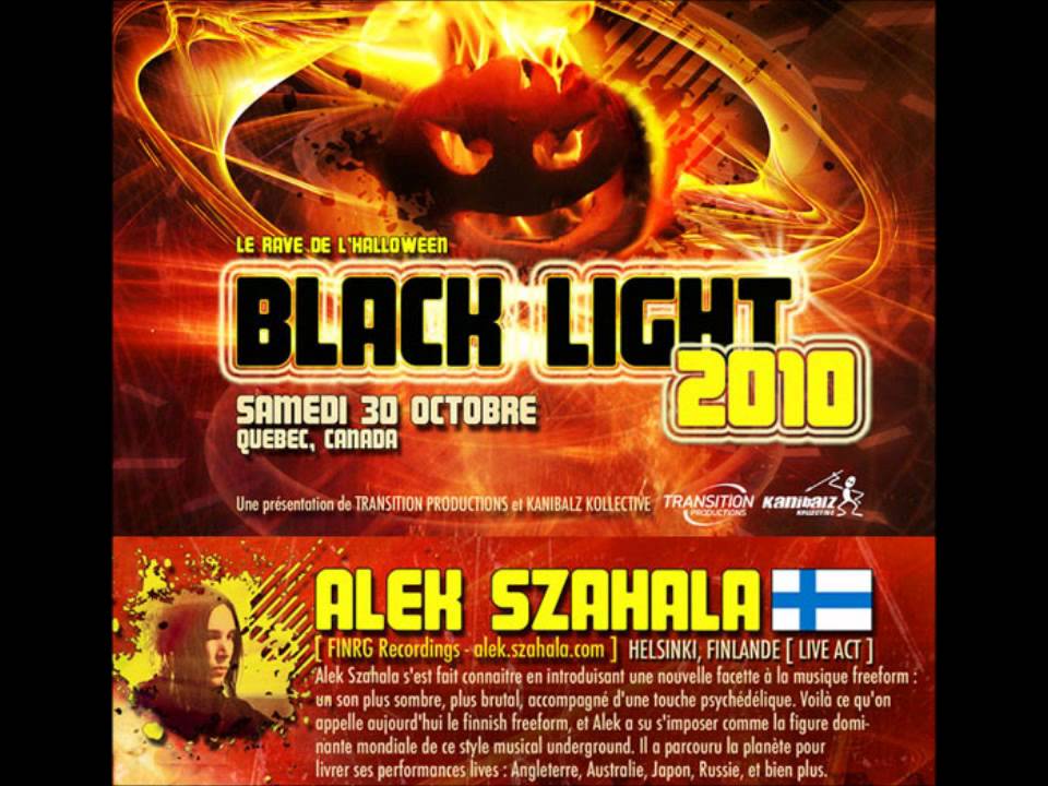 Alek Száhala - Live @ Black Light 2010, Quebec City