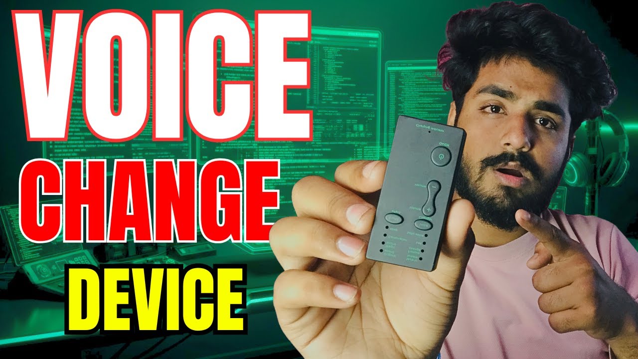 Real Time Voice Changer Device Change Your Voice Like Hacker 2025