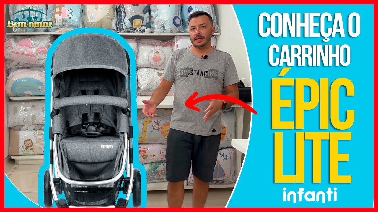 CARRINHO EPIC LITE INFANTI - LOJA BEM NINAR