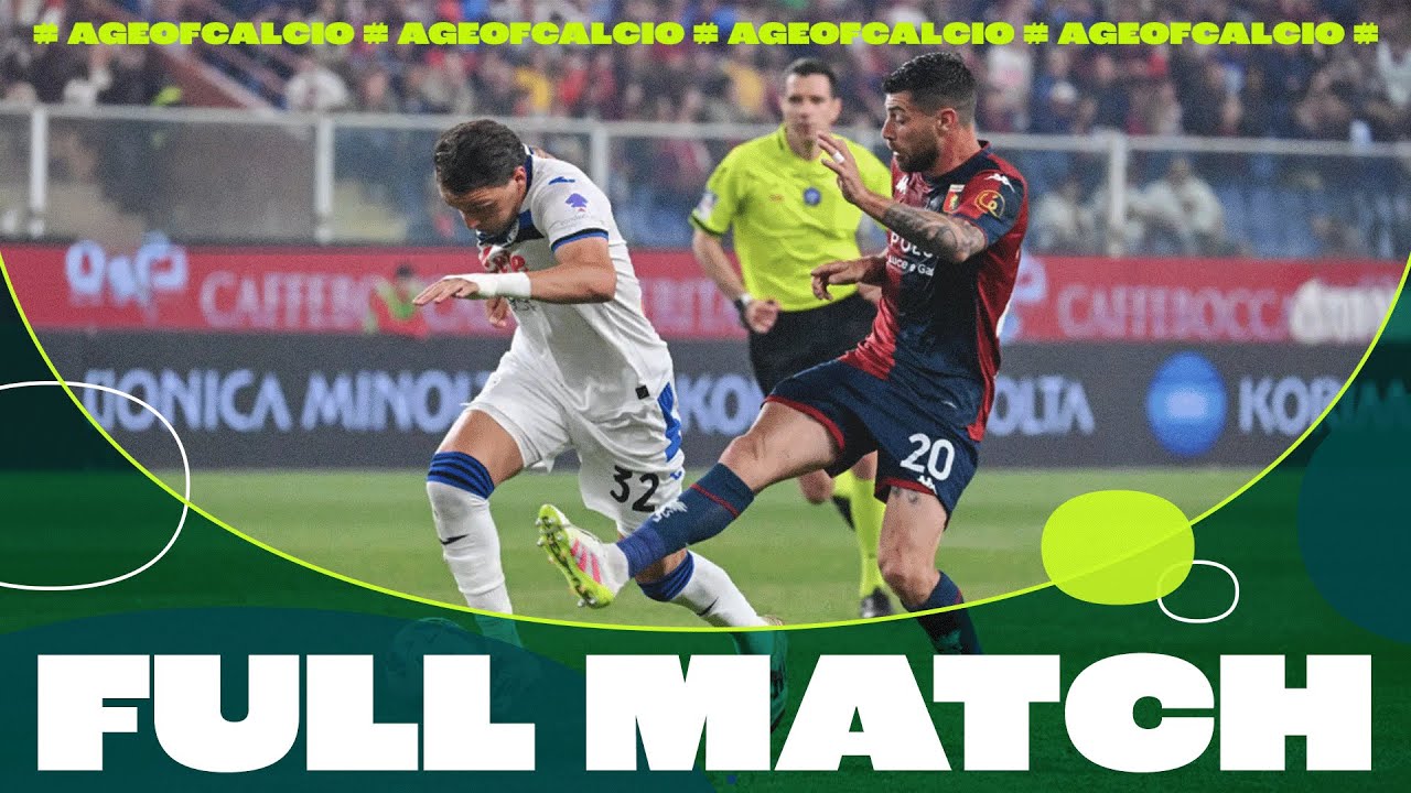 Serie A 2024/25: Genoa vs Atalanta - FULL MATCH | Age of Calcio