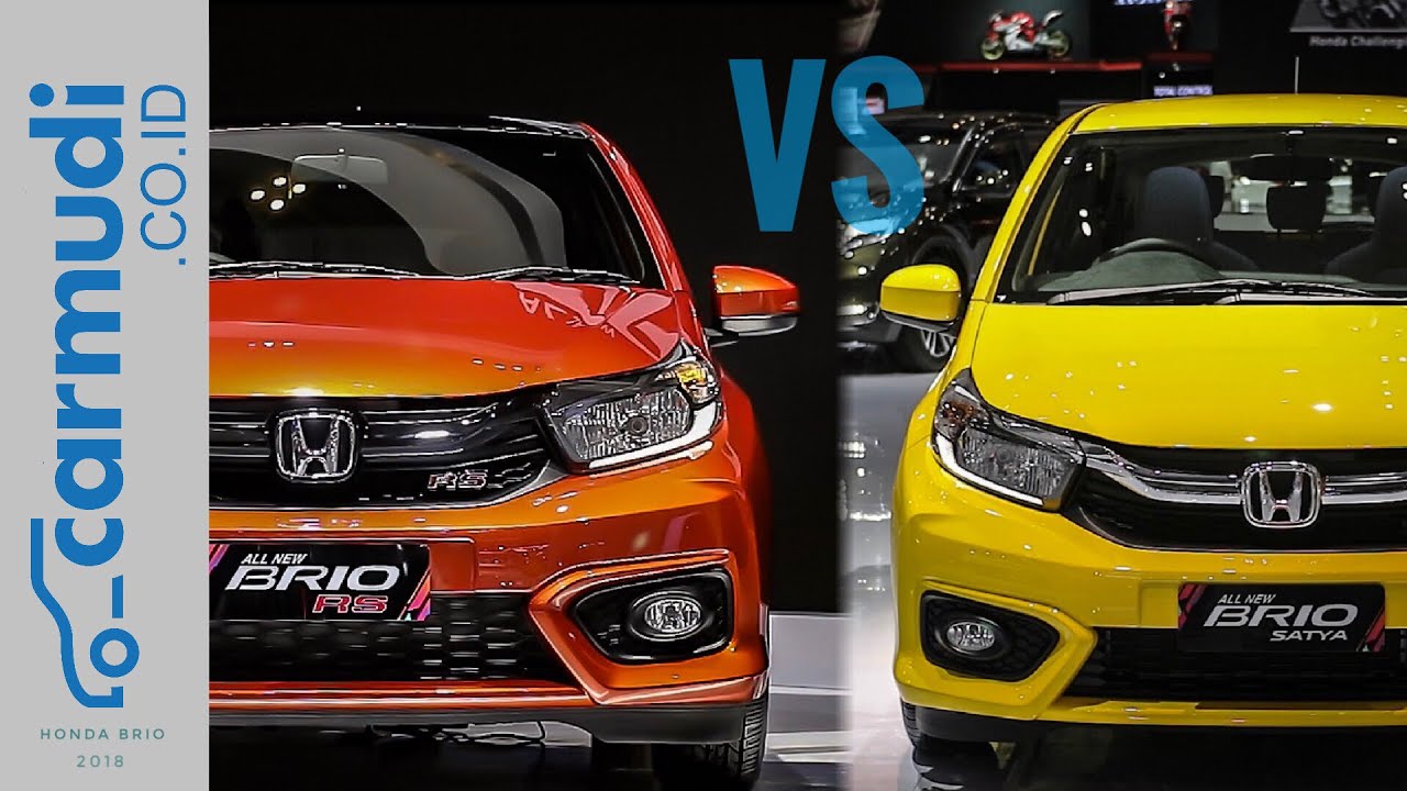 Ini Bedanya HONDA BRIO SATYA dan BRIO RS yang Baru, Keren Mana?