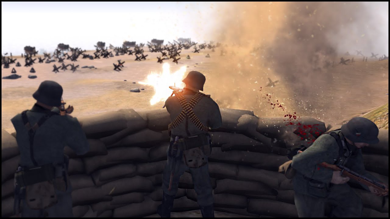 INVASION OF NORMANDY - Call to Arms: World War 2 Mod Gameplay