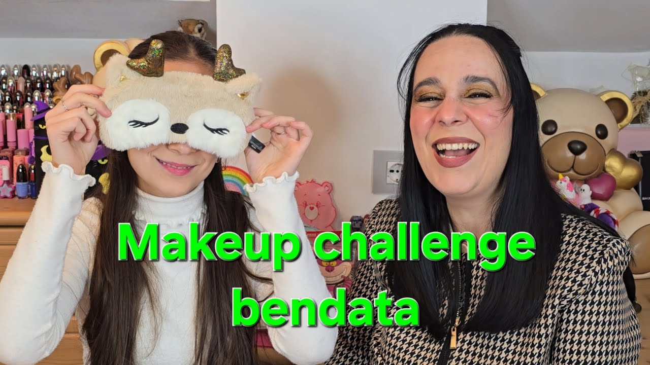 Makeup Challenge FLUO a Maty! 😂 Bendata & Colori Pazzi | Lallyx #challenge #challenges #makeup 