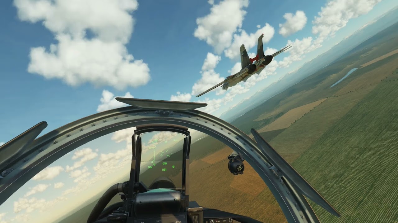 DCS | F-15C and Su-27 Vs F-14A Dogfight
