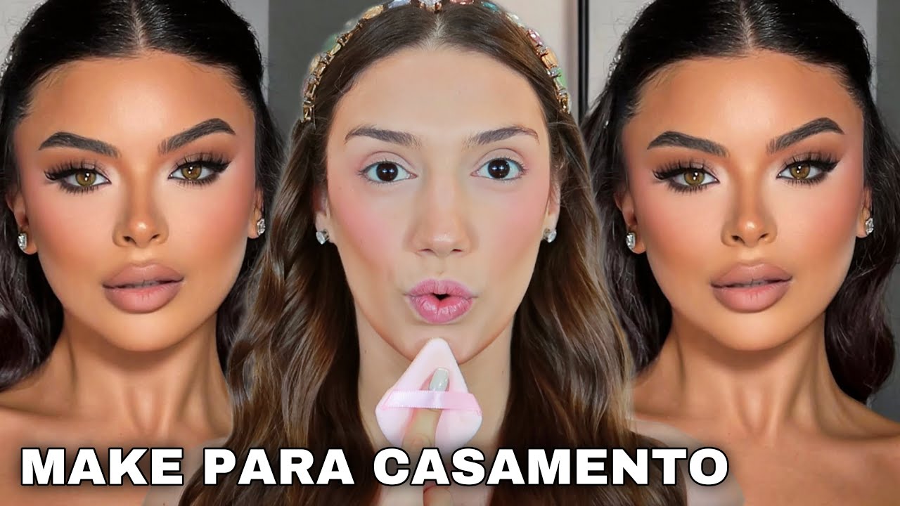 MAKE PARA CASAMENTO EM 2025 *MAQUIAGEM PARA CASAMENTO* SEJA MADRINHA OU CONVIDADA tutorial completo