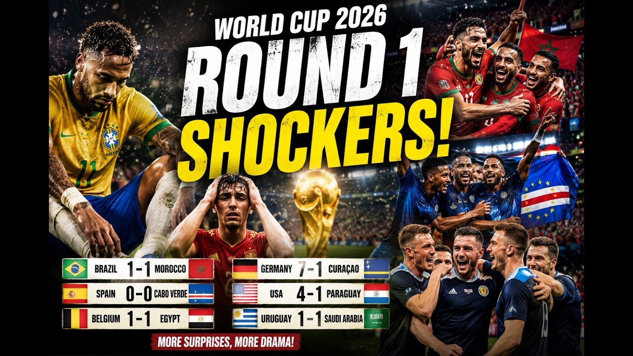 World Cup 2026 Round 1 Results Was INSANE!