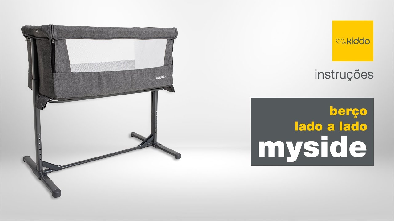 berço lado a lado myside 6080 | instruções | kiddo