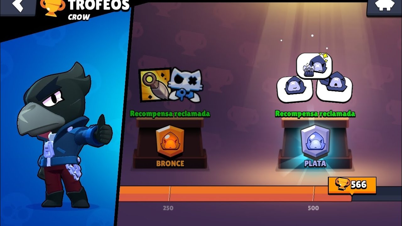 Mejore a crow a plata en BRAWL STARS