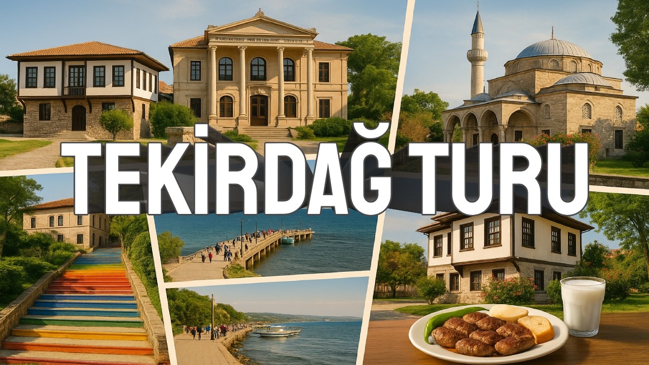 Tekirdağ Gezi: Rakoczi, Namık Kemal ve Osmanlı İzleri (4K Vlog)