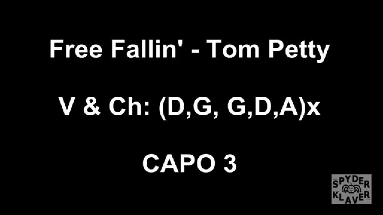 Free Fallin - Tom Petty - Lyrics - Chords